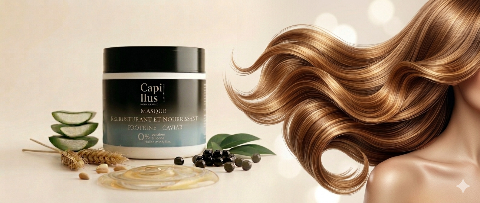Masque restructurant nourrissant